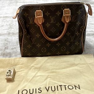Louis Vuitton Monogram Brown Satchel